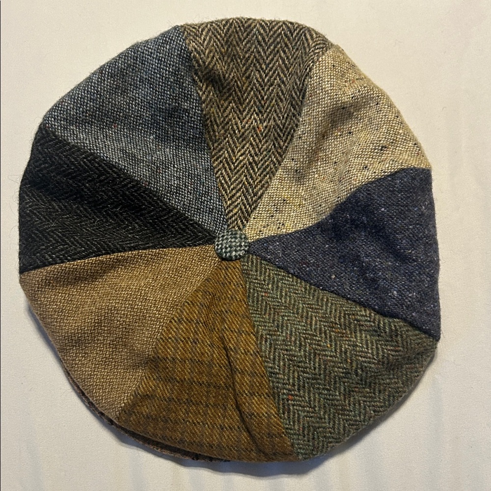 Hanna Hats Wool Patchwork Hat